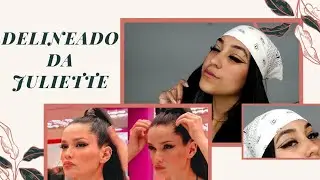 TENTEI FAZER O DELINEADO DA JULIETTE DO BBB 21