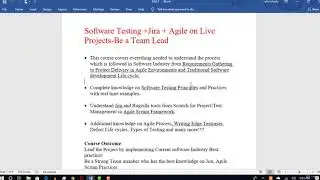 Course FAQ's Must watch - BSA QA#1