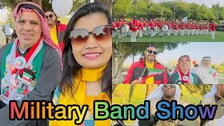 Military Band Show || Traditional Arabic Music || Hala February Kuwait 2024 || Al Shaheed Park