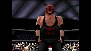 Minoru Suzuki vs Vader - Virtual Pro Wrestling 2 - Nintendo 64