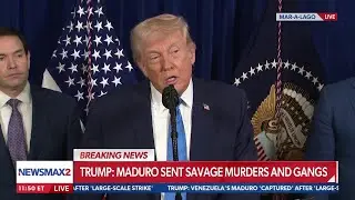 LIVE: President Trump details capture of Venezuela President Nicolas Maduro | NEWSMAX2