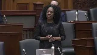 MPP Mitzie Hunter asks the Finance Minister about the Standard Contingency Funds