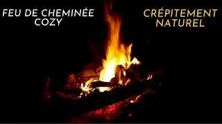 Feu de chemin&eacute;e COZY - Ambiance No&euml;l - COZY Fireplace for relaxation 🔥