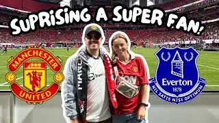 Manchester United vs Everton  Primer League in USA  | Match Vlog + James Garner Interview