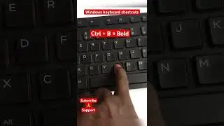 Ctrl + B | windows keyboard shortcuts #techpandian #shorts #youtubeshorts #trending #windows