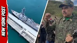 7 US Navy Ships and a Submarine Swarm Caribbean as Venezuela Warns &lsquo;We Will Fight&rsquo;