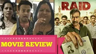 Raid Public Review | First Day First Show | Ajay Devgn, Ileana D'Cruz