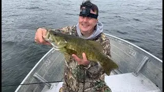 Giant Smallmouth Fishing at Quabbin Reservoir 