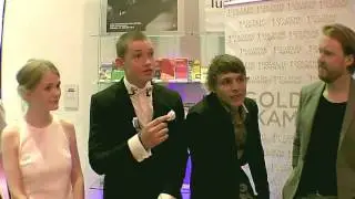 Schauspieler Ole Fischer, Merlin Rose, Damian Hardung und Gro Swantje Kohlhof im Interview