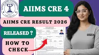 aiims cre 4 result 2026 | aiims cre 4 group b and c result 2026