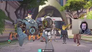 CODEY PRO ASHE GAMEPLAY 42 ELIMS - TOP 500 OVERWATCH SEASON 21