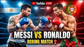 🥊 MESSI VS RONALDO: WHO WINS? VOTE LIVE NOW! 🔴