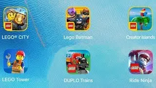 Lego City, Lego Batman, Creator Islands, Duplo Train, Ride Ninja, Lego Tower