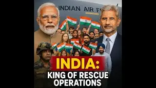 INDIA: The Rescuer of Nations, Operation Sindhu & Historic Wartime Evacuation Missions from the past