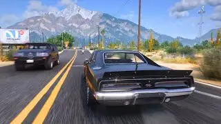 GTA 5 Maxed Out Graphics Mod Gameplay On RX6600XT With Ray Tracing And Realistic Forest Vegetations