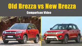 Old Brezza vs New Brezza Comparison Video| Brezza Comparison |  Najeeb