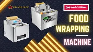 Streamlining Food Packaging with Table-Top Packaging Machine #foodwrappingmachine
