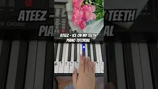 ATEEZ - Ice On My Teeth Piano Tutorial #notpianika #notangka #pianotutorial #ateez