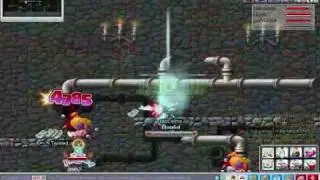 [GMS: Bellocan] Strless Sniper 4xing at Goblins and Jesters (Lvl 52-82) + ring mule + Equips