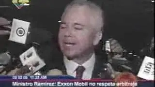 Venezuela responde a ExxonMobil