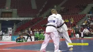 Open EC-2016, 1/8 Juras Sokolovas (Lithuania, aka) - Miroslav Milev (Bulgaria)