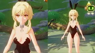 Lumine - Mod - BunnySuit B&W - Outfit