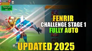 Lords mobile Limited Challenge Bloodlust Stage 1 Auto|Grim Wolf stage 1 auto|Fenrir Stage 1 auto