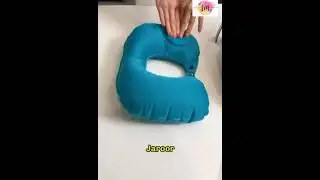 Travel Pillows /Inflatable Built-in Pump Super Light Portable Neck Pillow/ U-Shape Automatic 120₹