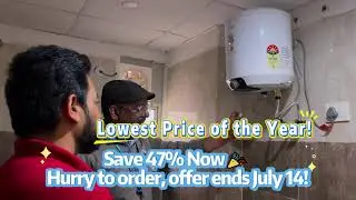 [Free Installation] Haier Precis Pro Water Heater Amazon Prime Day Deals