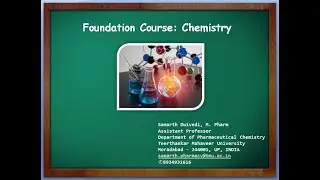 Foundation Course: Chemistry