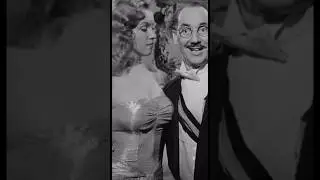MARILYN MONROE AND GROUCHO MARX IN &lsquo;LOVE HAPPY&rdquo; (1949). #marilynmonroe #grouchomarx #funny #comedy