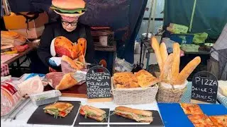 LONDON STREET FOOD| [4K] WALKING TOUR|🇬🇧🇬🇧PORTOBELLO MARKET