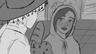 Disney Wish Fan Animatic Storyboard - The Market