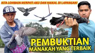 PEMBUKTIAN MANAKAN HASIL HUNTING HEWAN TERBAIK ANTARA AKU DAN HAIKAL! KITA LOMBAIN MERPATI DI LAPANG