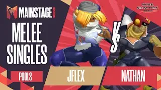 Jflex vs Nathan - Melee Singles: Pools - Mainstage 2021 | Sheik vs Falcon