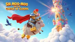 Sir Moo-Moo's Cloud Castle Rescue | Magical Cow Adventure Rhyme for Kids | Poem Pack