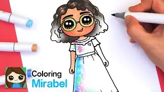 Coloring Mirabel Madrigal Disney Encanto 🎨