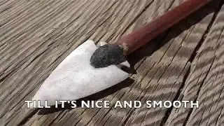 How to Make an Antler Arrowhead