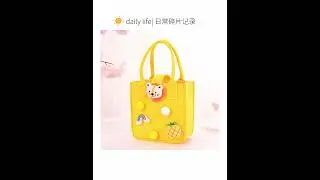 Adorable Felt Bags: Cartoon Animal Collection #bags #fashion #reels #oem #odm