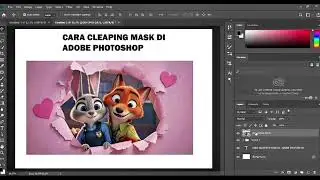 cara cleaping mask di Adobe Photoshop 
