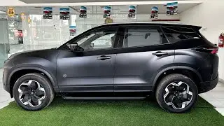 Tata Harrier ev Stealth | Dual motor version is an AWD 