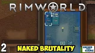 Rimworld 1.0 - Naked Brutality (Start with Nothing) #2 - Arid Shrubland Megabase [4k]