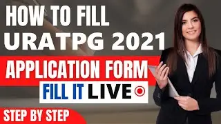 URATPG 2021 Application Form (Released) - How To Fill URATPG 2021 Application Form