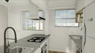 Virtual tour of the apartment - 60m&sup2; - renovated