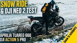 Winter Test: Aprilia Tuareg 660 + DJI Neo 2 - just a bit of a ramble