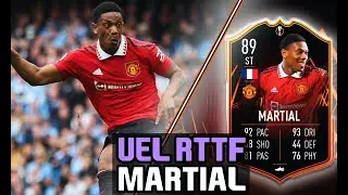CAME FROM FRANCE! 89 UEL RTTF ANTHONY MARTIAL PLAYER REVIEW! - FIFA 23
