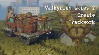 Minecraft steam-powered mobile base