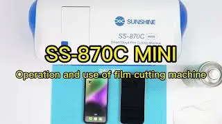 SUNSHINE SS-870C MINI Intelligent film cutting machine