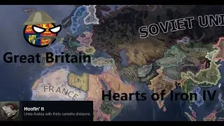 HOI4 Hoofin' It Achievement Timelapse