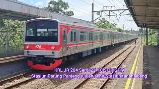 STASIUN CICAYUR ! KOMPILASI KRL COMMUTER LINE JR 205 MARCHEN, JR 204, TM 6122